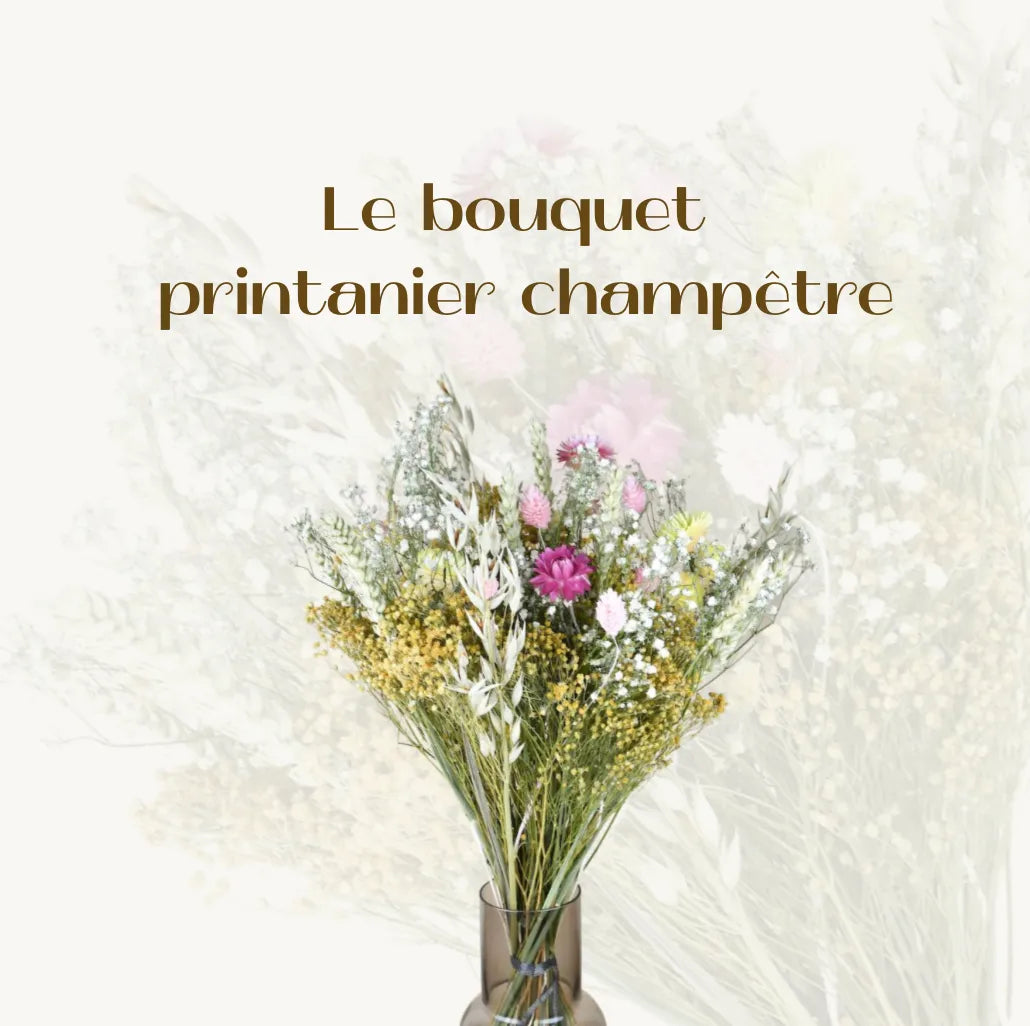 Quel bouquet printanier de fleurs séchées sajoutera à votre collection ?, Fleurs en Cage
