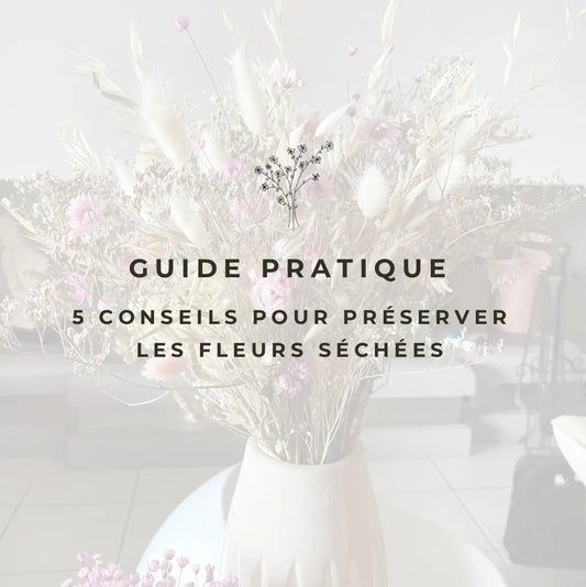 5 conseils pour préserver les fleurs séchées, Fleurs en Cage